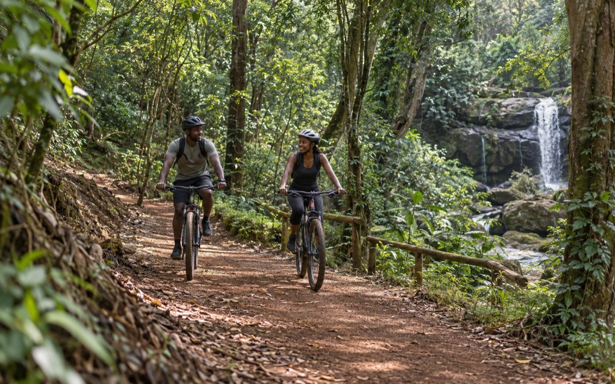 Karura Forest Bike & Waterfall Tour